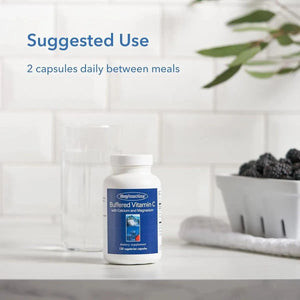 ALLERGY RESEARCH GROUP - Allergy Research Group Buffered Vitamin C 120 Capsulas - The Red Vitamin MX - Suplementos Alimenticios - {{ shop.shopifyCountryName }}