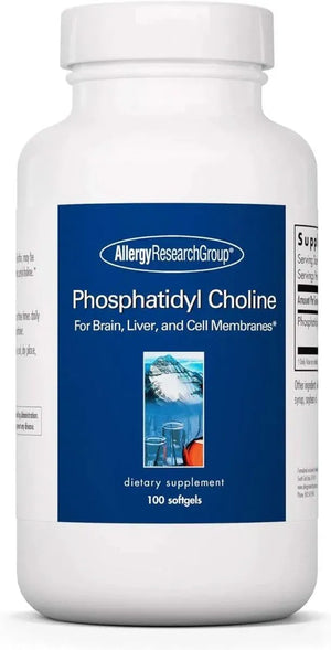 ALLERGY RESEARCH GROUP - Allergy Research Group Phosphatidyl Choline 100 Capsulas Blandas - The Red Vitamin MX - Suplementos Alimenticios - {{ shop.shopifyCountryName }}