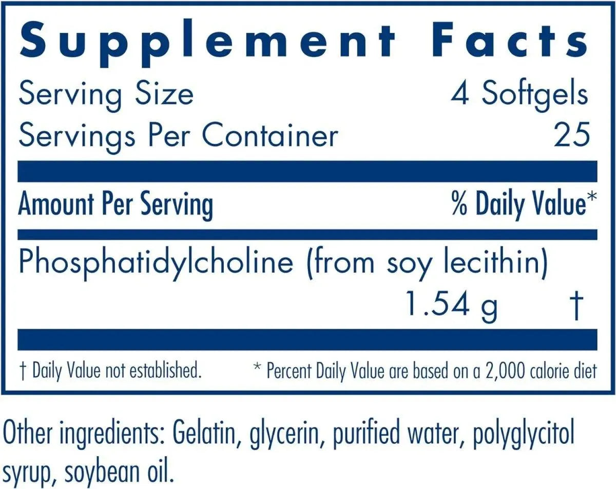 ALLERGY RESEARCH GROUP - Allergy Research Group Phosphatidyl Choline 100 Capsulas Blandas - The Red Vitamin MX - Suplementos Alimenticios - {{ shop.shopifyCountryName }}