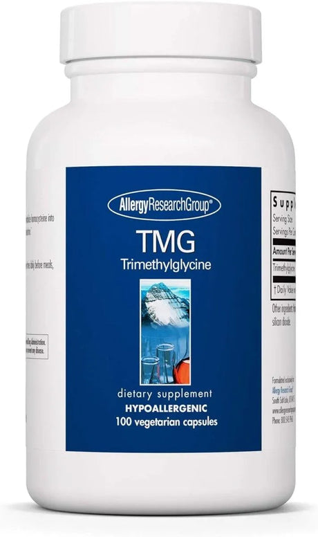 ALLERGY RESEARCH GROUP - Allergy Research Group TMG Trimethylglycine 750Mg. 100 Capsulas - The Red Vitamin MX - Suplementos Alimenticios - {{ shop.shopifyCountryName }}