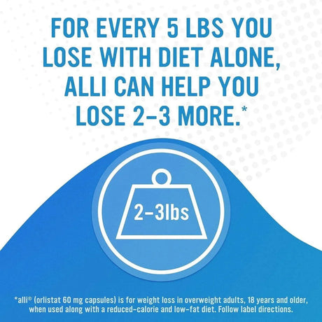 ALLI - alli Diet Weight Loss Supplement Pills 170 Capsulas - The Red Vitamin MX - Suplementos Alimenticios - {{ shop.shopifyCountryName }}