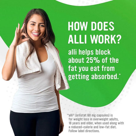 ALLI - alli Diet Weight Loss Supplement Pills 60 Capsulas - The Red Vitamin MX - Suplementos Alimenticios - {{ shop.shopifyCountryName }}