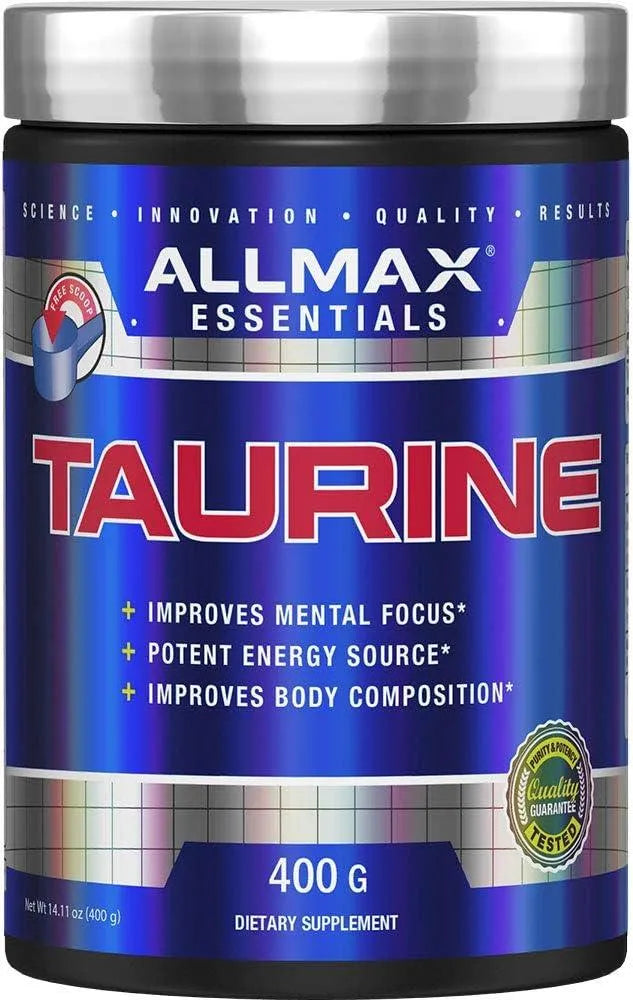 ALLMAX NUTRITION - ALLMAX Essentials Taurine Powder 400Gr. - The Red Vitamin MX - Suplementos Alimenticios - {{ shop.shopifyCountryName }}