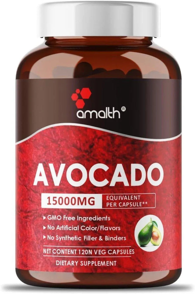 AMALTH - Amalth Avocado 15:1 Extract 15000Mg. 120 Capsulas - The Red Vitamin MX - Suplementos Alimenticios - {{ shop.shopifyCountryName }}