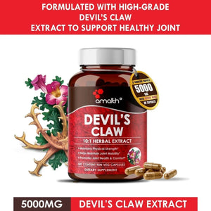 AMALTH - Amalth Devils Claw Extract 5000Mg. 90 Capsulas - The Red Vitamin MX - Suplementos Alimenticios - {{ shop.shopifyCountryName }}