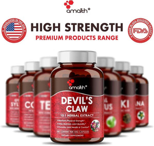 AMALTH - Amalth Devils Claw Extract 5000Mg. 90 Capsulas - The Red Vitamin MX - Suplementos Alimenticios - {{ shop.shopifyCountryName }}