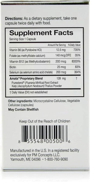 AMATA LIFE - Amata Life by Dr. Christiane Northrup Pueraria Mirifica Plus 60 Capsulas - The Red Vitamin MX - Suplementos Alimenticios - {{ shop.shopifyCountryName }}