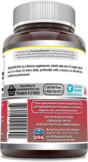 AMAZING FORMULAS - Amazing Formulas Acetyl L-Carnitine 500Mg. 120 Capsulas - The Red Vitamin MX - Suplementos Alimenticios - {{ shop.shopifyCountryName }}