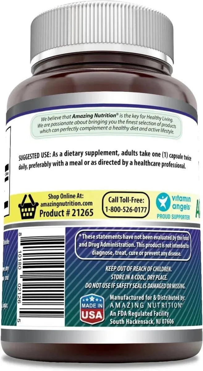 AMAZING FORMULAS - Amazing Formulas Alpha Lipoic Acid ALA 600Mg. 120 Capsulas 2 Pack - The Red Vitamin MX - Suplementos Alimenticios - {{ shop.shopifyCountryName }}