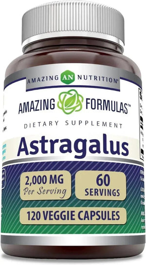 AMAZING FORMULAS - Amazing Formulas Astragalus 2000Mg. 120 Capsulas - The Red Vitamin MX - Suplementos Alimenticios - {{ shop.shopifyCountryName }}