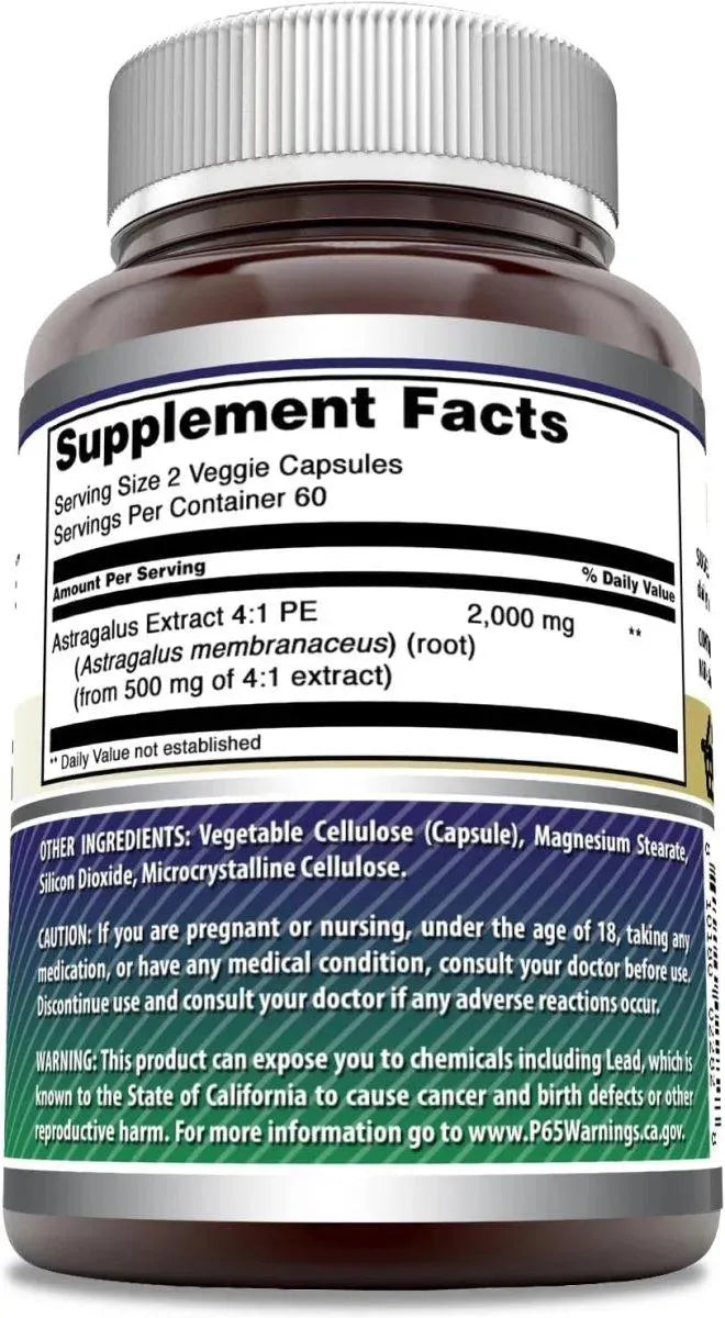 AMAZING FORMULAS - Amazing Formulas Astragalus 2000Mg. 120 Capsulas - The Red Vitamin MX - Suplementos Alimenticios - {{ shop.shopifyCountryName }}