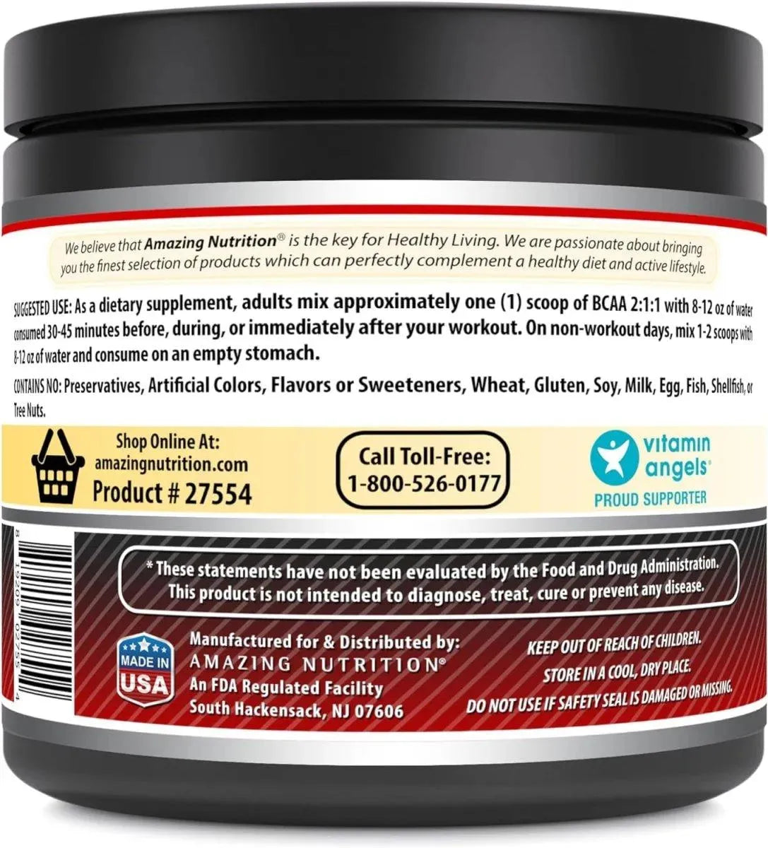 AMAZING FORMULAS - Amazing Formulas BCAA 2:1:1 Powder 454Gr. - The Red Vitamin MX - Suplementos Alimenticios - {{ shop.shopifyCountryName }}