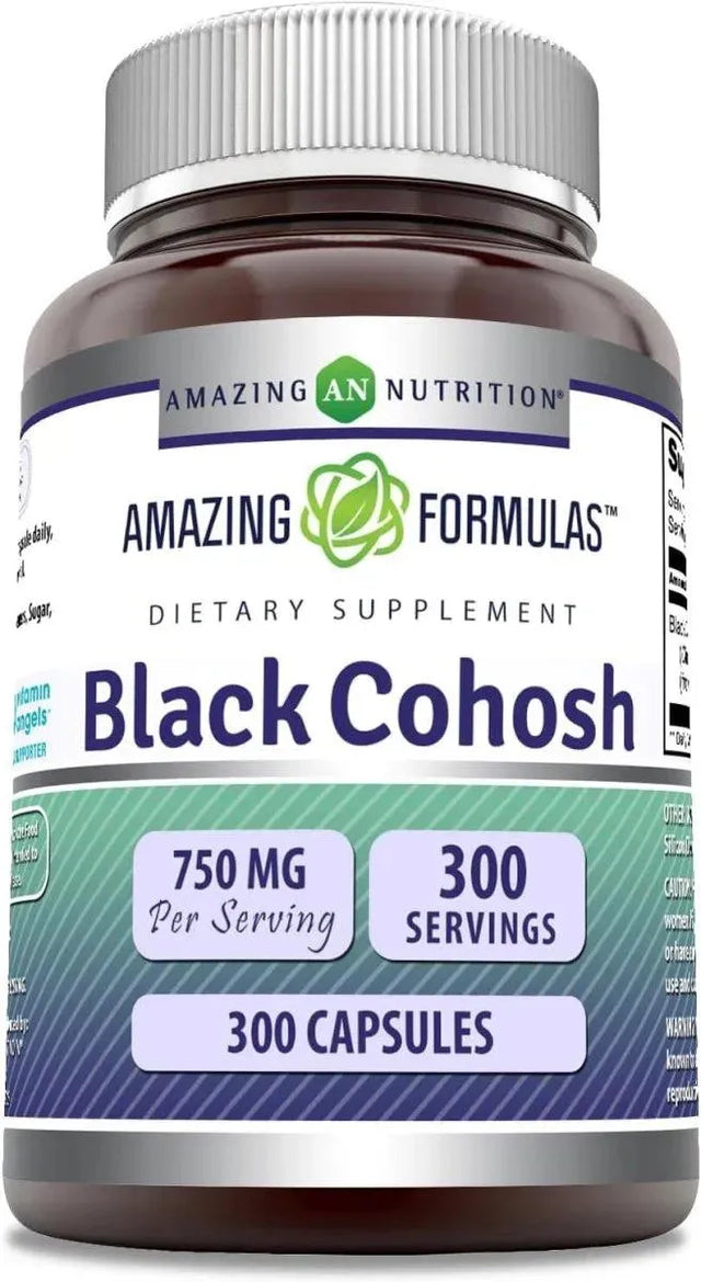 AMAZING FORMULAS - Amazing Formulas Black Cohosh 750Mg. 300 Capsulas - The Red Vitamin MX - Suplementos Alimenticios - {{ shop.shopifyCountryName }}