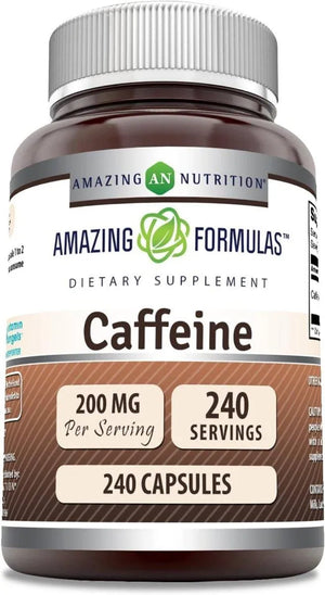 AMAZING FORMULAS - Amazing Formulas Caffeine 200Mg. 240 Capsulas - The Red Vitamin MX - Suplementos Alimenticios - {{ shop.shopifyCountryName }}