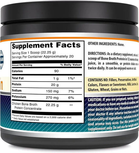 AMAZING FORMULAS - Amazing Formulas Chicken Bone Broth Protein Powder 445Gr. - The Red Vitamin MX - Suplementos Alimenticios - {{ shop.shopifyCountryName }}