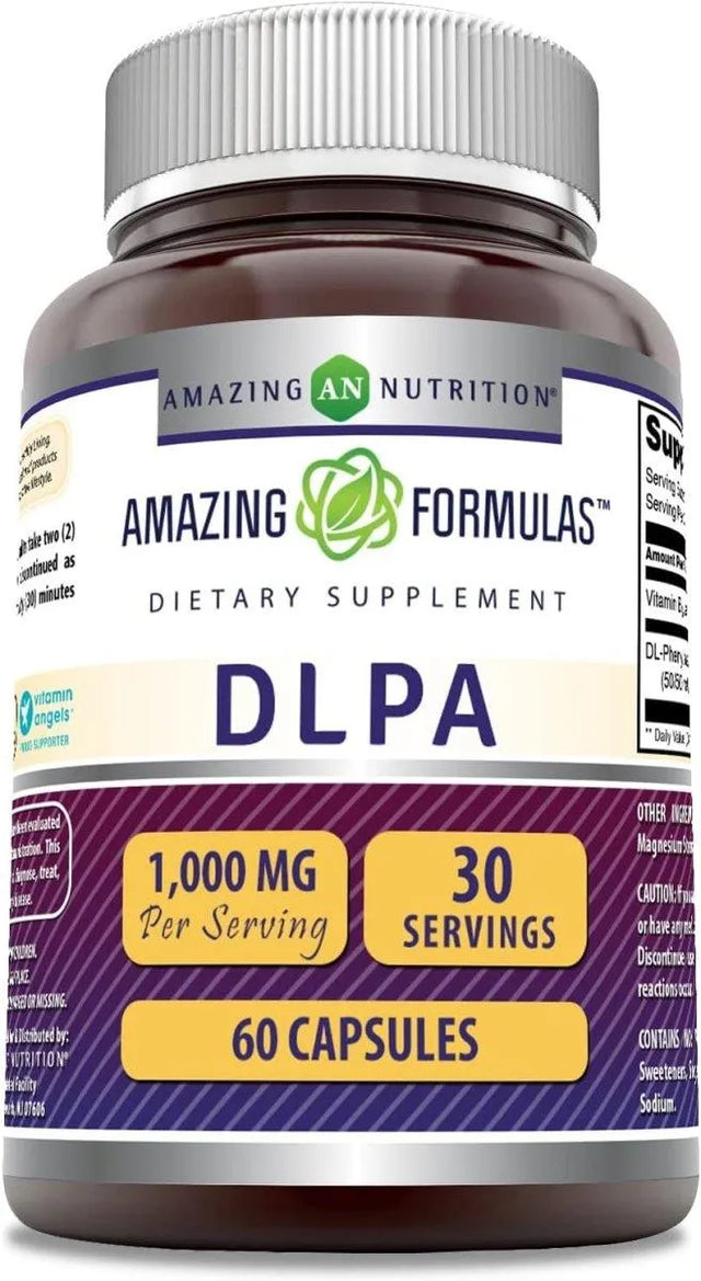 AMAZING FORMULAS - Amazing Formulas DL-Phenylalanine 1000Mg. 60 Capsulas - The Red Vitamin MX - Suplementos Alimenticios - {{ shop.shopifyCountryName }}