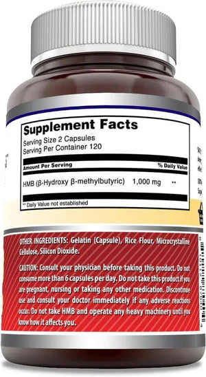 AMAZING FORMULAS - Amazing Formulas HMB 1000Mg. 240 Capsulas - The Red Vitamin MX - Suplementos Alimenticios - {{ shop.shopifyCountryName }}