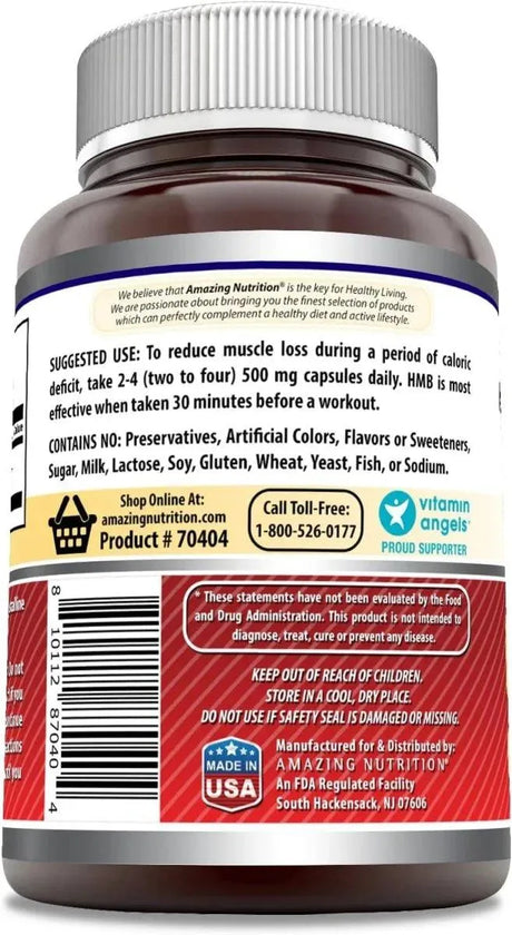 AMAZING FORMULAS - Amazing Formulas HMB 1000Mg. 240 Capsulas - The Red Vitamin MX - Suplementos Alimenticios - {{ shop.shopifyCountryName }}