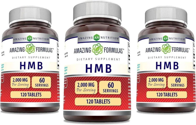 AMAZING FORMULAS - Amazing Formulas HMB 2000Mg. 120 Tabletas 3 Pack - The Red Vitamin MX - Suplementos Alimenticios - {{ shop.shopifyCountryName }}