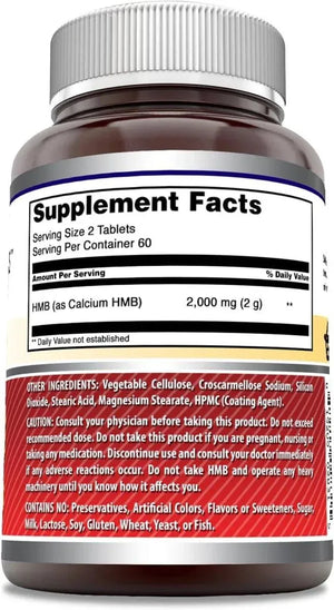 AMAZING FORMULAS - Amazing Formulas HMB 2000Mg. 120 Tabletas - The Red Vitamin MX - Suplementos Alimenticios - {{ shop.shopifyCountryName }}