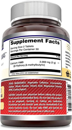 AMAZING FORMULAS - Amazing Formulas HMB 2000Mg. 60 Tabletas - The Red Vitamin MX - Suplementos Alimenticios - {{ shop.shopifyCountryName }}