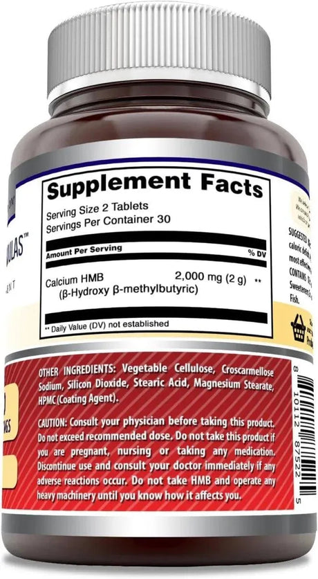 AMAZING FORMULAS - Amazing Formulas HMB 2000Mg. 60 Tabletas - The Red Vitamin MX - Suplementos Alimenticios - {{ shop.shopifyCountryName }}