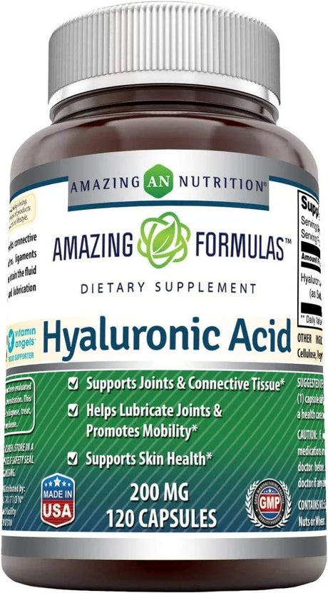 AMAZING FORMULAS - Amazing Formulas Hyaluronic Acid 100Mg. 120 Capsulas - The Red Vitamin MX - Suplementos Alimenticios - {{ shop.shopifyCountryName }}