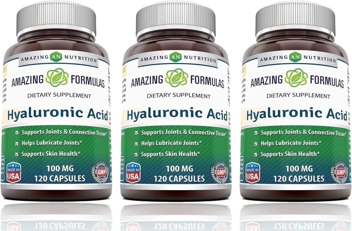 AMAZING FORMULAS - Amazing Formulas Hyaluronic Acid 100Mg. 360 Capsulas - The Red Vitamin MX - Suplementos Alimenticios - {{ shop.shopifyCountryName }}