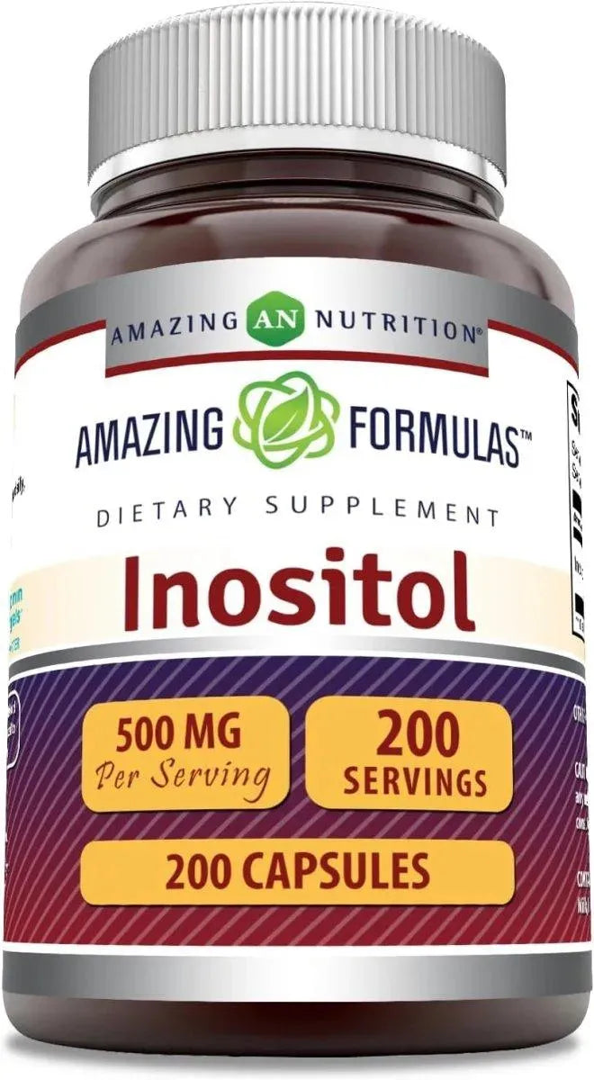 AMAZING FORMULAS - Amazing Formulas Inositol 500Mg. 200 Capsulas - The Red Vitamin MX - Suplementos Alimenticios - {{ shop.shopifyCountryName }}