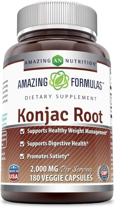 AMAZING FORMULAS - Amazing Formulas Konjac Root 2000Mg. 180 Capsulas - The Red Vitamin MX - Suplementos Alimenticios - {{ shop.shopifyCountryName }}