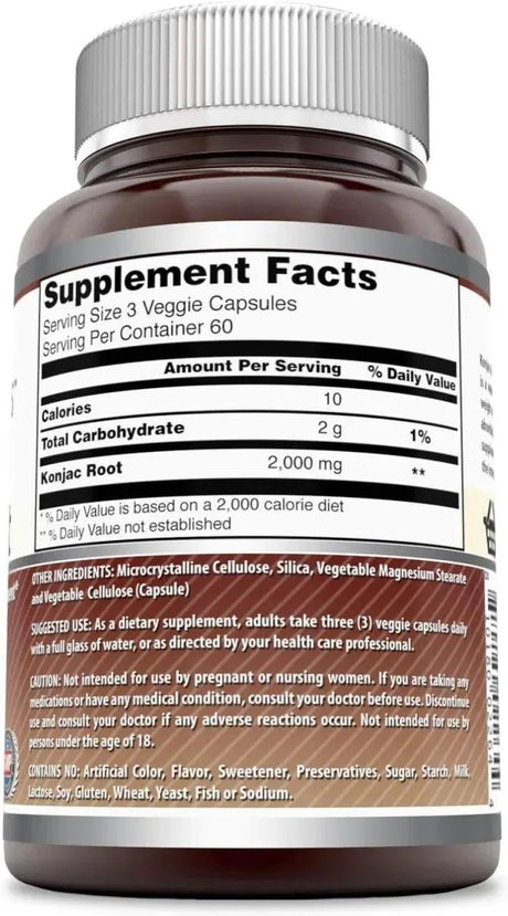 AMAZING FORMULAS - Amazing Formulas Konjac Root 2000Mg. 180 Capsulas - The Red Vitamin MX - Suplementos Alimenticios - {{ shop.shopifyCountryName }}