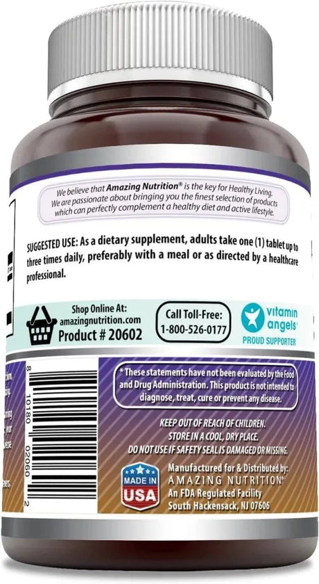 AMAZING FORMULAS - Amazing Formulas L-Arginine 1000Mg. 120 Tabletas - The Red Vitamin MX - Suplementos Alimenticios - {{ shop.shopifyCountryName }}