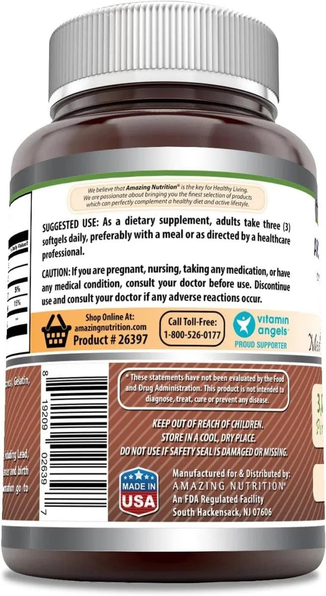 AMAZING FORMULAS - Amazing Formulas MCT Oil 1000Mg. 300 Capsulas Blandas - The Red Vitamin MX - Suplementos Alimenticios - {{ shop.shopifyCountryName }}