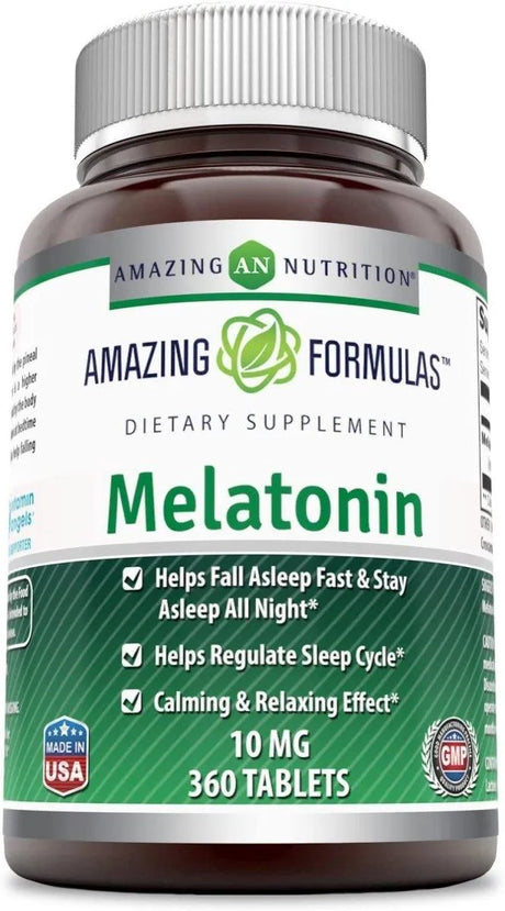 AMAZING FORMULAS - Amazing Formulas Melatonin 10Mg. 360 Tabletas - The Red Vitamin MX - Suplementos Alimenticios - {{ shop.shopifyCountryName }}