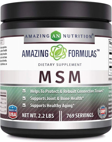 AMAZING FORMULAS - Amazing Formulas MSM Powder 2.2 Lbs. - The Red Vitamin MX - Suplementos Alimenticios - {{ shop.shopifyCountryName }}