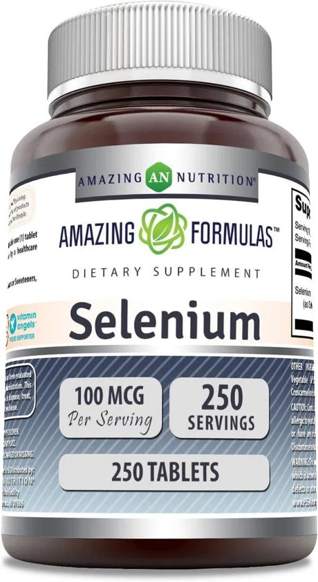 AMAZING FORMULAS - Amazing Formulas Selenium 100mcg 250 Tabletas - The Red Vitamin MX - Suplementos Alimenticios - {{ shop.shopifyCountryName }}