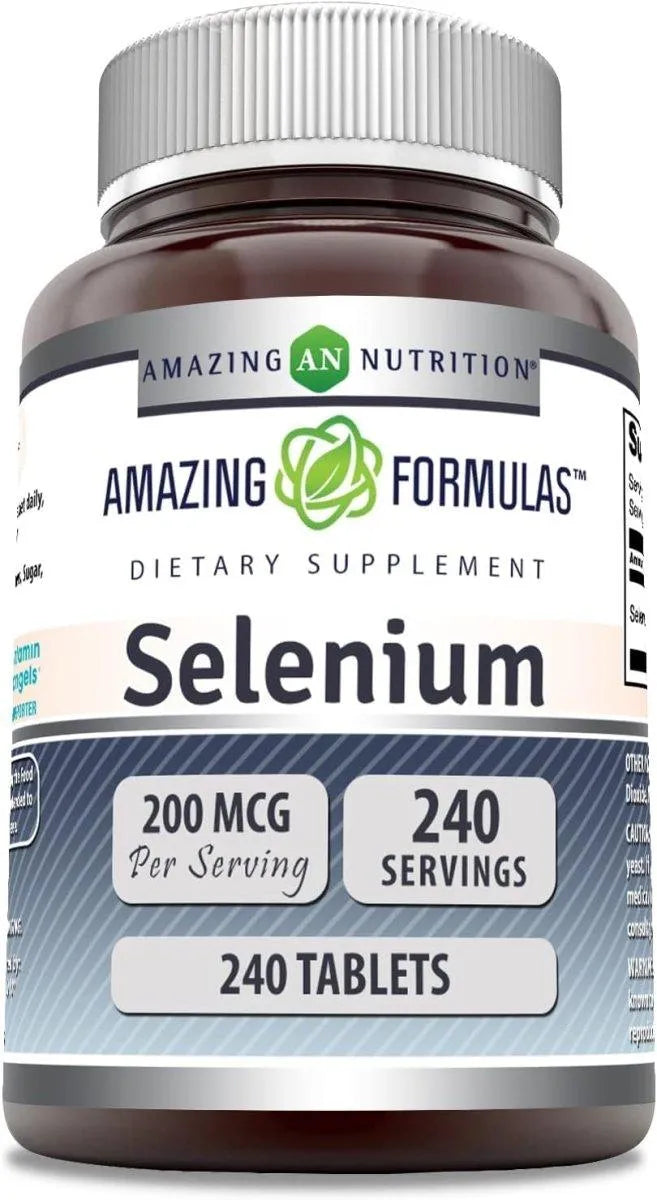 AMAZING FORMULAS - Amazing Formulas Selenium 200mcg 240 Tabletas - The Red Vitamin MX - Suplementos Alimenticios - {{ shop.shopifyCountryName }}