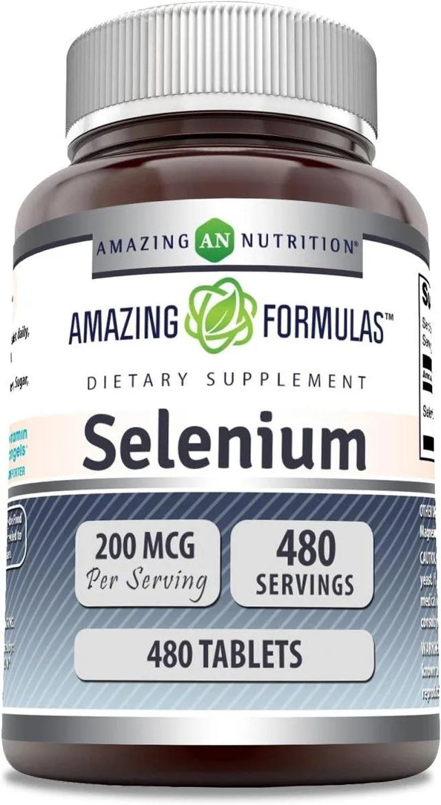 AMAZING FORMULAS - Amazing Formulas Selenium 200mcg 480 Tabletas - The Red Vitamin MX - Suplementos Alimenticios - {{ shop.shopifyCountryName }}