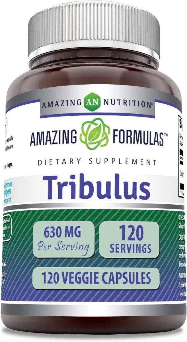 AMAZING FORMULAS - Amazing Formulas Tribulus Terrestris Extract 630Mg. 120 Capsulas - The Red Vitamin MX - Suplementos Alimenticios - {{ shop.shopifyCountryName }}