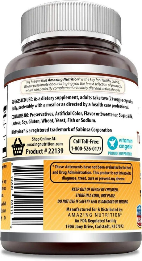 AMAZING FORMULAS - Amazing Formulas Turmeric Curcumin with BioPerine 1500Mg. 90 Capsulas - The Red Vitamin MX - Suplementos Alimenticios - {{ shop.shopifyCountryName }}