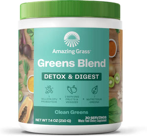 AMAZING GRASS - Amazing Grass Greens Superfood Detox & Digest 30 Servicios 210Gr. - The Red Vitamin MX - Suplementos Alimenticios - {{ shop.shopifyCountryName }}