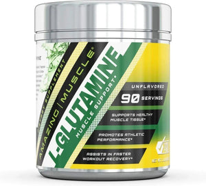 AMAZING MUSCLE - Amazing Muscle L Glutamine Powder Supplement 90 Servicios 1Lb. - The Red Vitamin MX - Suplementos Alimenticios - {{ shop.shopifyCountryName }}