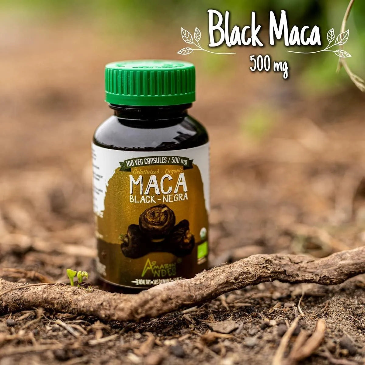 AMAZON ANDES HEALTHY - Amazon Andes Healthy Black Maca Root 100 Capsulas - The Red Vitamin MX - Suplementos Alimenticios - {{ shop.shopifyCountryName }}