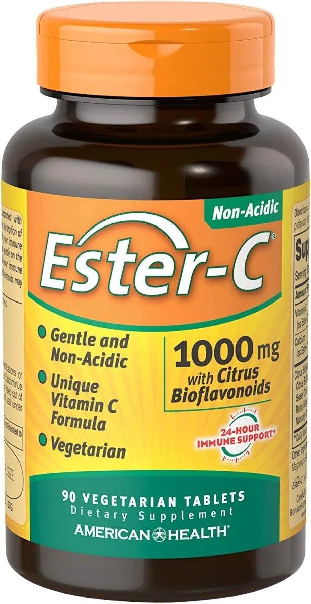 AMERICAN HEALTH - American Health Ester-C with Citrus Bioflavonoids 1000Mg. 90 Capsulas - The Red Vitamin MX - Suplementos Alimenticios - {{ shop.shopifyCountryName }}