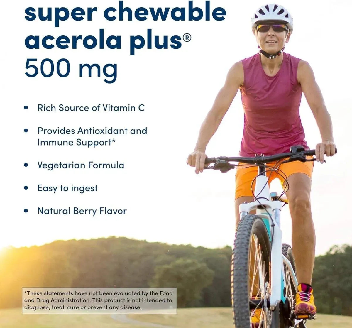 AMERICAN HEALTH - American Health Super Acerola Plus Chewable Wafers 500Mg. 100 Tabletas Masticables - The Red Vitamin MX - Suplementos Alimenticios - {{ shop.shopifyCountryName }}