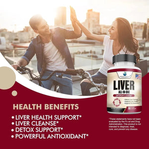 AMERICAN STANDARD SUPPLEMENTS - American Standard Supplements Liver Cleanse & Detox 90 Capsulas - The Red Vitamin MX - Suplementos Alimenticios - {{ shop.shopifyCountryName }}