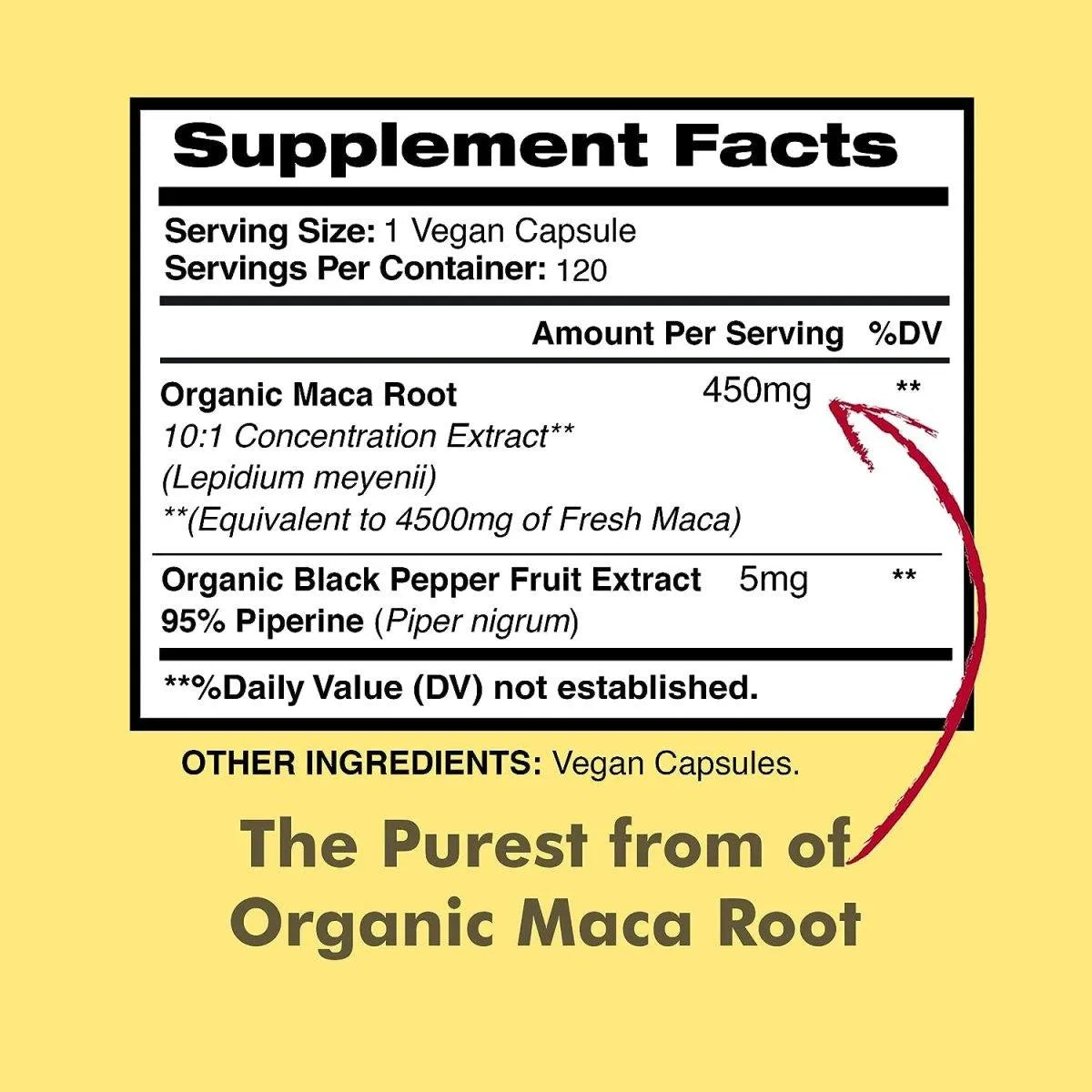 AMERICAN STANDARD SUPPLEMENTS - American Standard Supplements Maca 4500Mg. 120 Capsulas - The Red Vitamin MX - Suplementos Alimenticios - {{ shop.shopifyCountryName }}