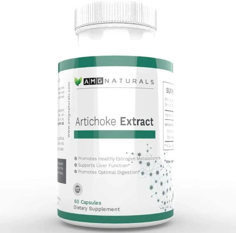 AMG NATURALS - AMG Naturals Artichoke Extract 60 Capsulas - The Red Vitamin MX - Suplementos Alimenticios - {{ shop.shopifyCountryName }}