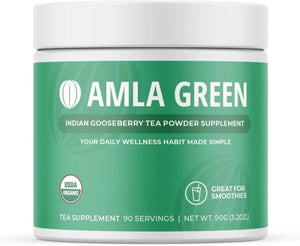 AMLA GREEN - Amla Green Amla Powder & Green Tea Superfood 90Gr. - The Red Vitamin MX - Suplementos Alimenticios - {{ shop.shopifyCountryName }}