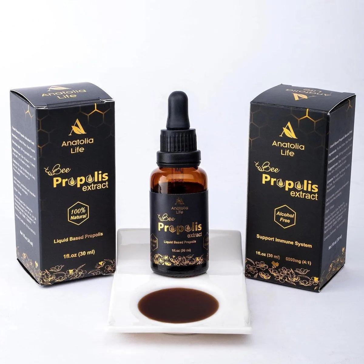 ANATOLIA LIFE - Anatolia Life Concentrated Bee Propolis Tincture 30Ml. - The Red Vitamin MX - Suplementos Alimenticios - {{ shop.shopifyCountryName }}